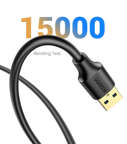 UGREEN USB Extension Cable USB 3.0 Cable for Smart Laptop PC TV Xbox One SSD USB 3.0 2.0 Extender Cord Mini Fast Speed Cable