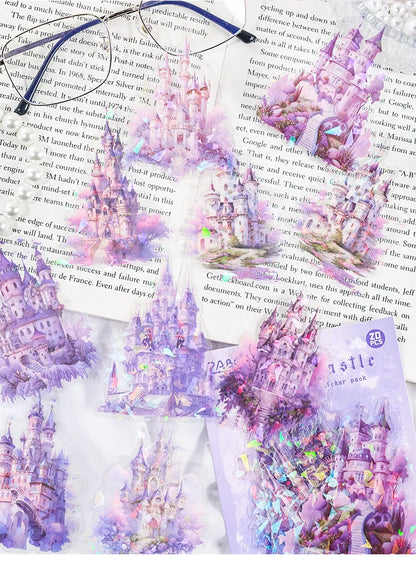 Aesthetic Cloud Castle Stickers